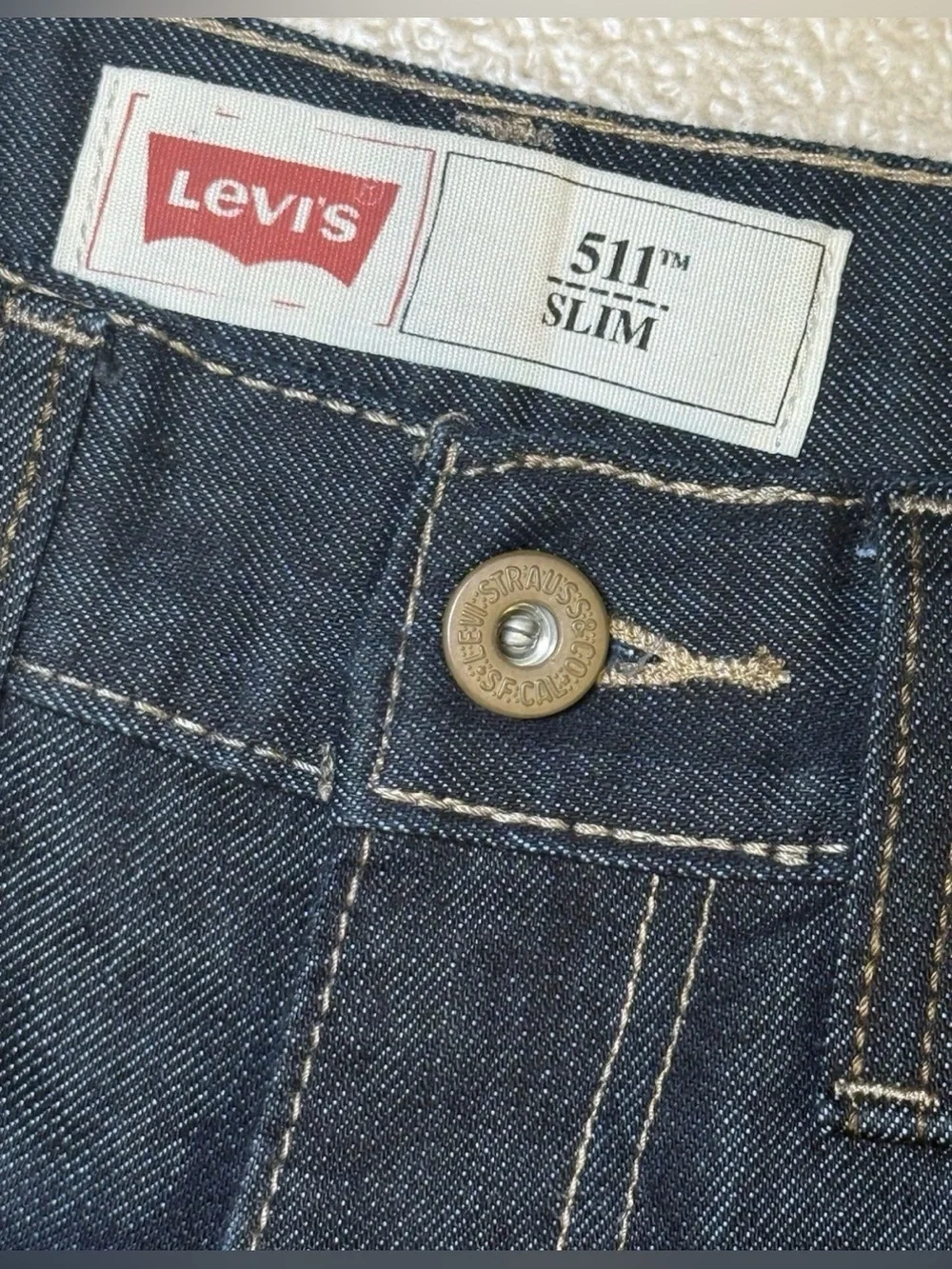Levi's 511 Boys Slim Jeans Size 12 Slim 26x26 New Without Tags